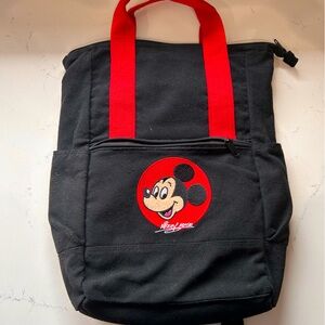 Disney Store Mickey Canvas Backpack